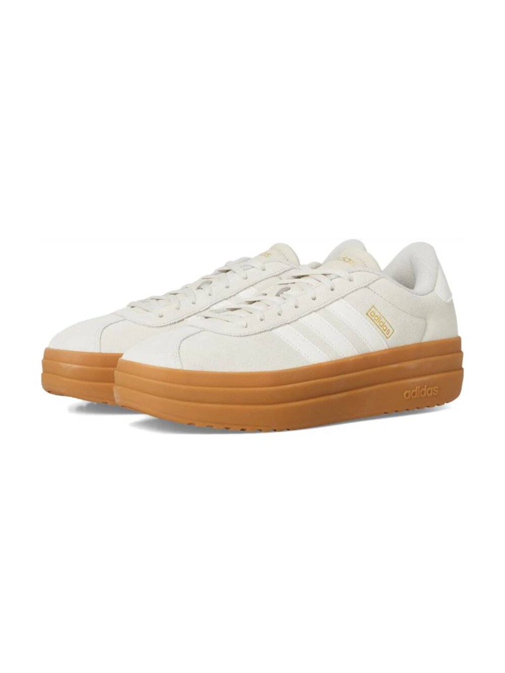 Adidas VL Court Bold Alumina White Gum Platform Sneaker Womens